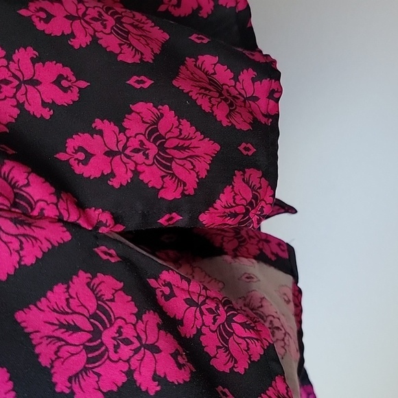 Foxcroft Annie Regal Bold Damask Button down blouse 18W - Picture 7 of 10